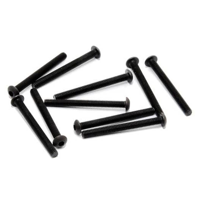 Hobao M3x30mm Hex Socket Button Head Screws