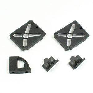 Hobao H4e Radio Tray & Servo Mount