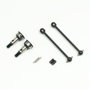 Hobao H4e Rear Alum Cvd Shaft Set