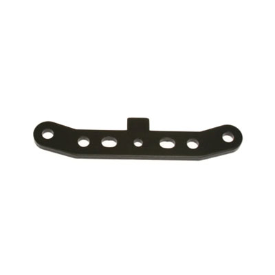 Hobao Hyper 7 Rear Alum. Suspension Plate-1&deg; Black