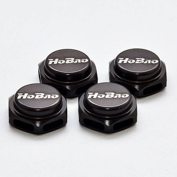 Hobao Wheel Nut 17mm Hard Coated (4)