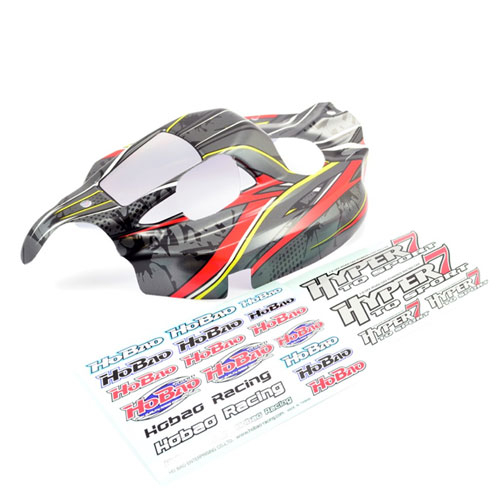 Hobao Hyper 7 Tq Sport New Printed Body (grey/black)