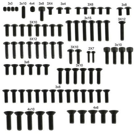 Hobao Hyper Star Screw Set C - For Chassis Star Version