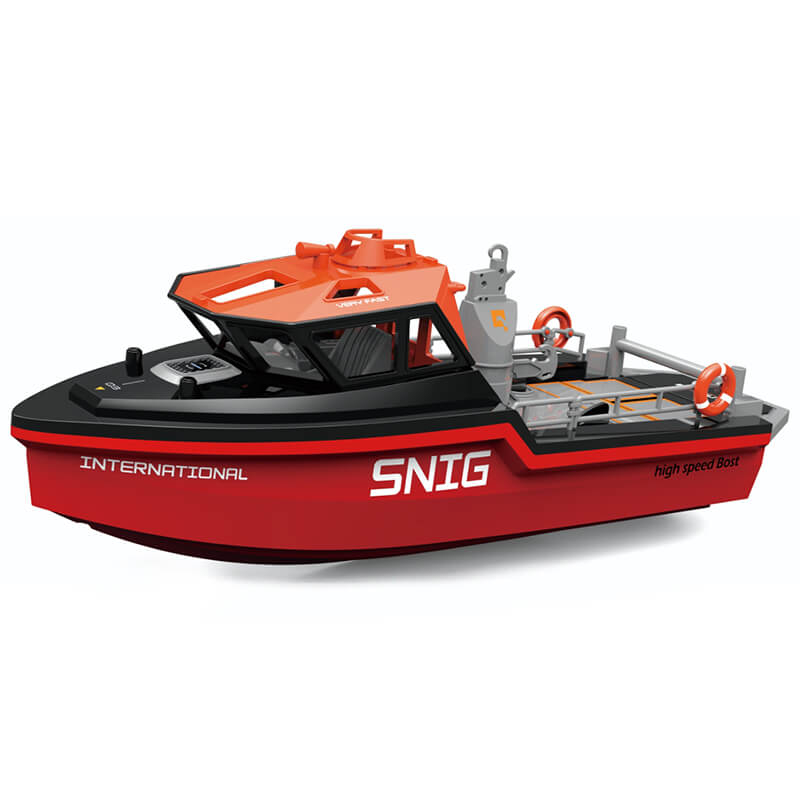 Heng Long Snig Rescue Rtr Boat Brushless 320mm Length Black