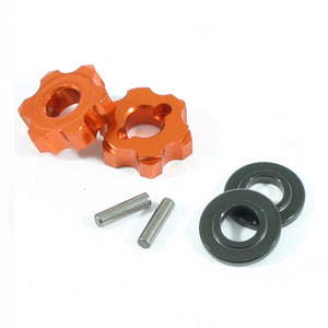 Hobao H2 Cnc Rear Wheel Hex Set