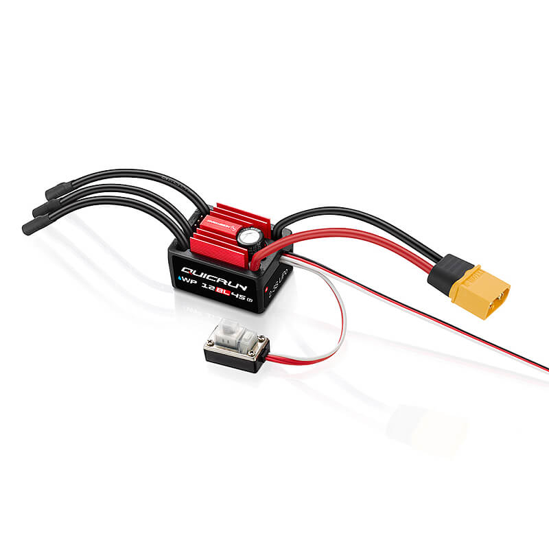 Hobbywing Quicrun Wp 12bl45 G2 Brushless S/less Esc 1/12+1/14