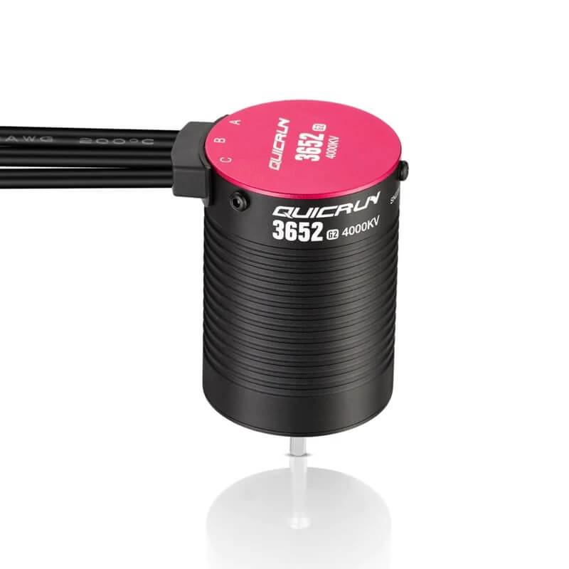 Hobbywing Quicrun 3652sl 4000kv G2 Motor Black