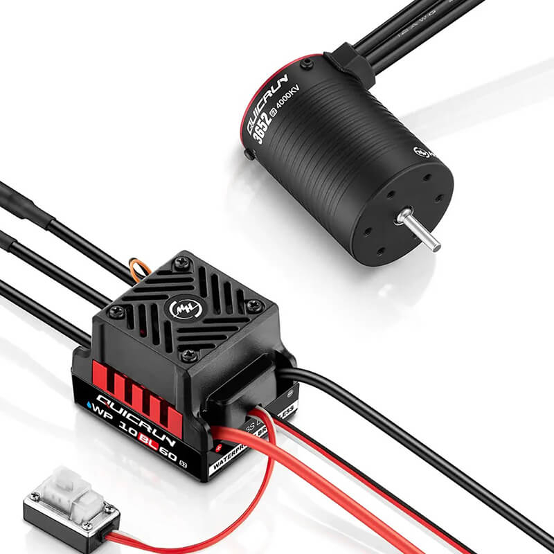 Hobbywing Quicrun Combo Esc G2 Wp10bl60/3652sl 4000kv G2 Mot.
