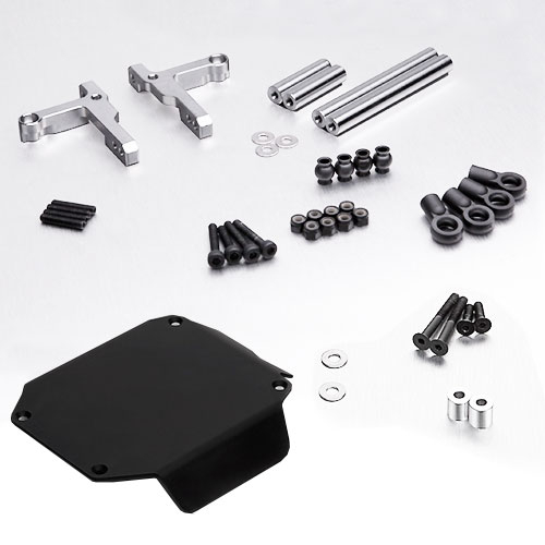 Gmade Cc01 4-link Suspension Conversion With Skid Plate-1