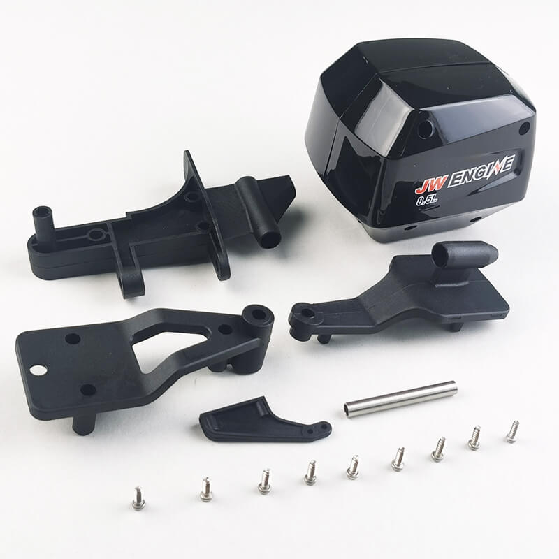Joysway Scale Outboard Engine And Rudder,rear Shaft Set