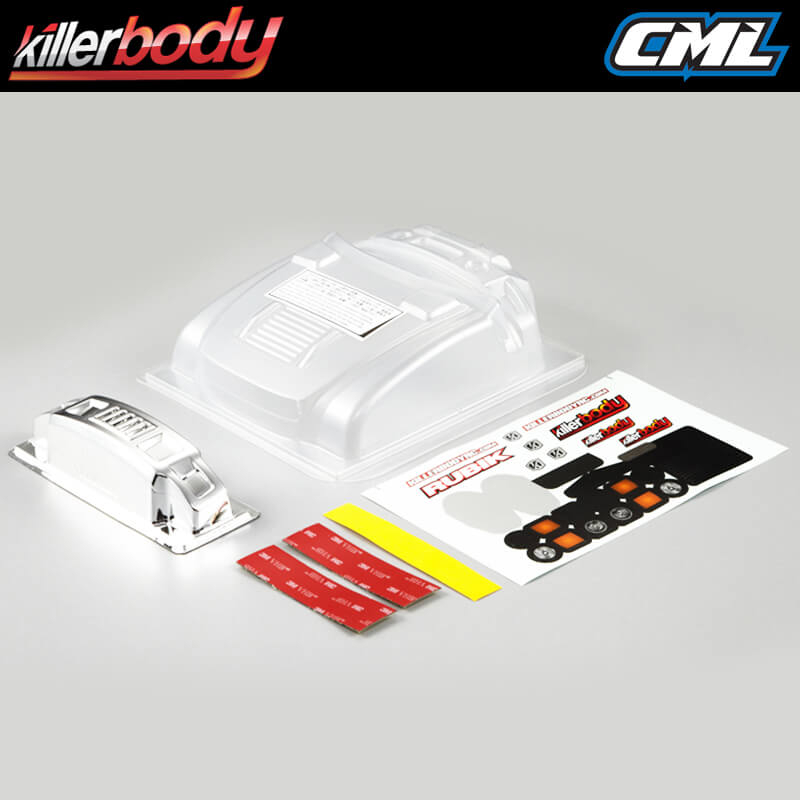 Killerbody Modified Hood & Front Fender/bumper Set 1/10 Mt