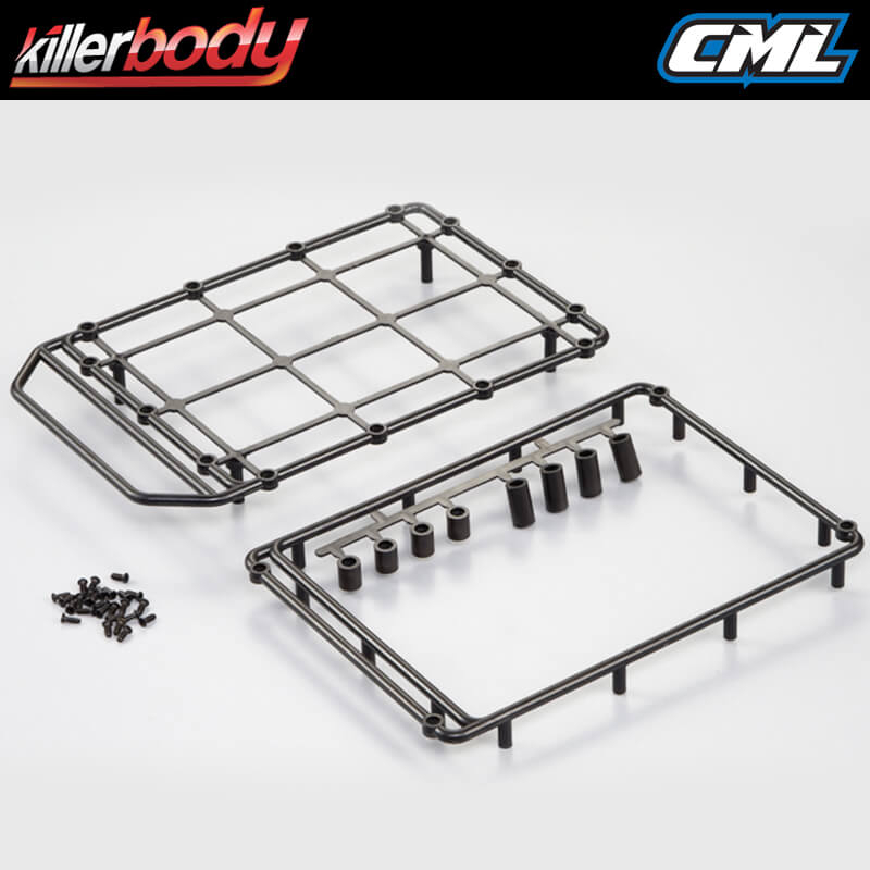 Killerbody Roof Luggage Rack (double Layer) 1/10 Truck