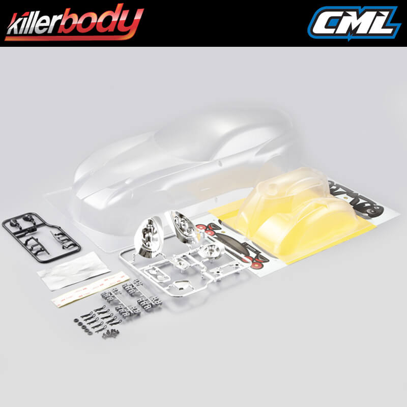 Killerbody Alfa Romeo Tz3 Corsa 190mm Clear Body