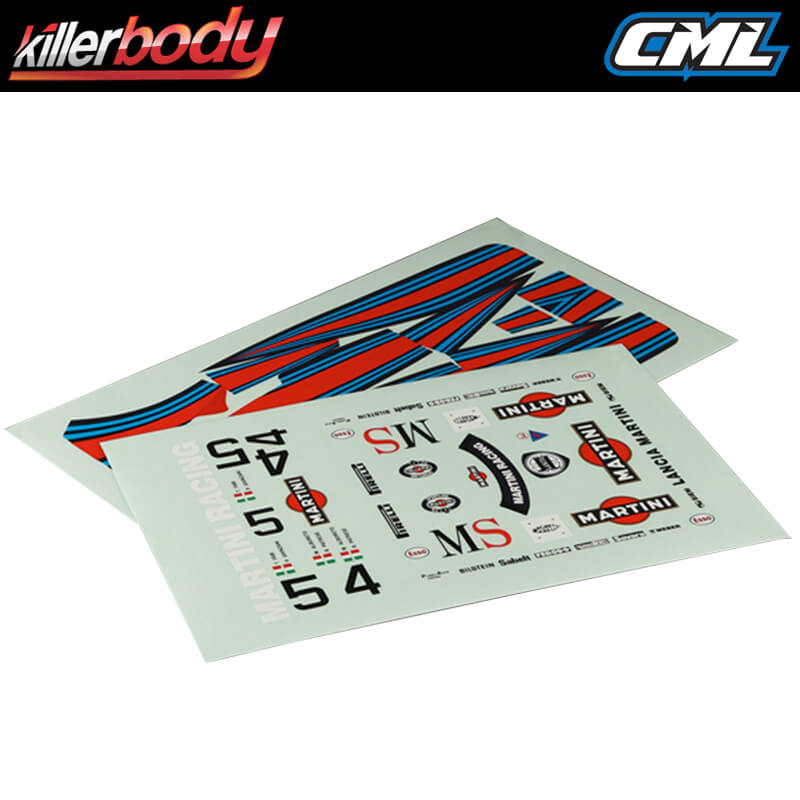 Killerbody Decal Sheet (lancia Lc2)