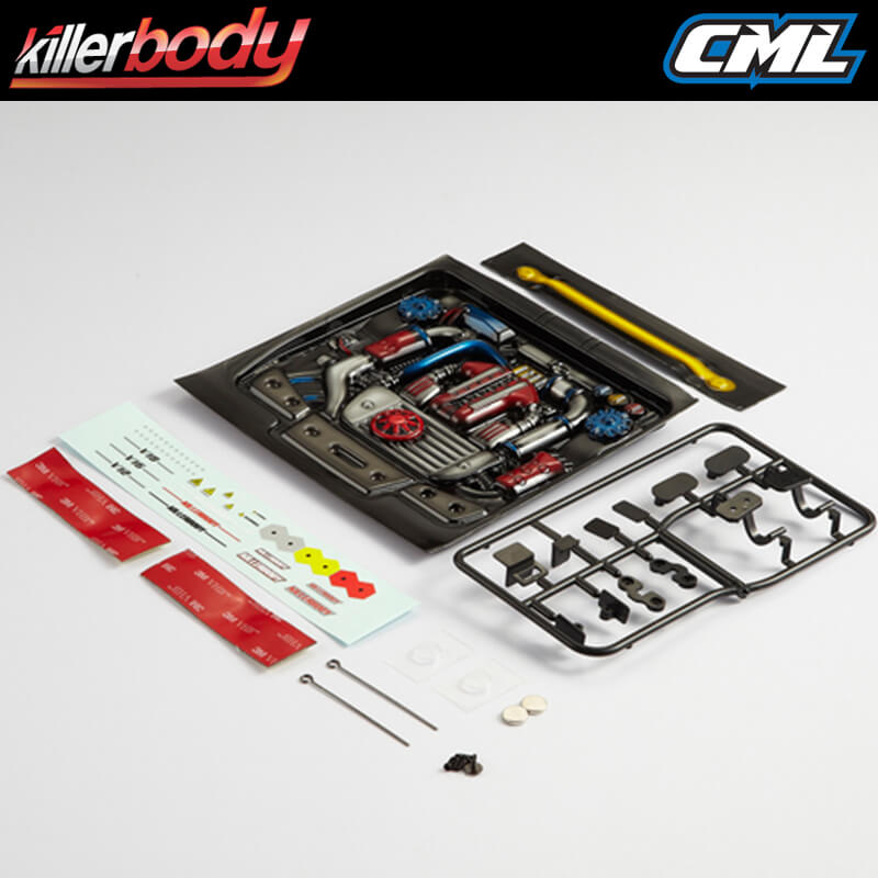 Killerbody Touring Car Engine Finished Type D