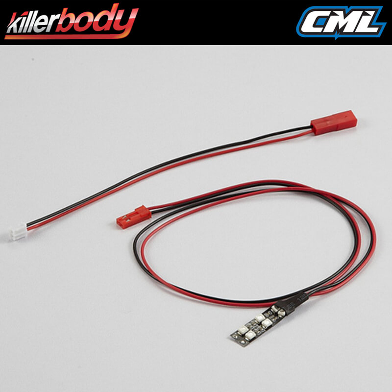 Killerbody Chassis Light W/smd Led Unit Set (6 Blue Leds)