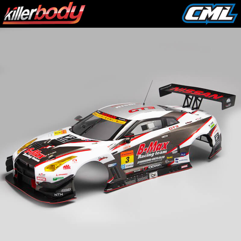 Killerbody B-max Nddp Gt-r (nismo Gt3) Finished Body Set