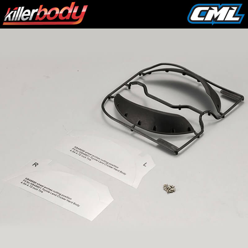 Killerbody Lc70 Front Wheel Arches (4.53/4.72
