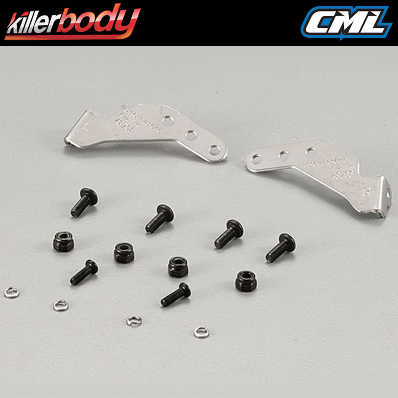 Killerbody Bumper Connecting Parts S/s Scx10 Kb48672 Mount