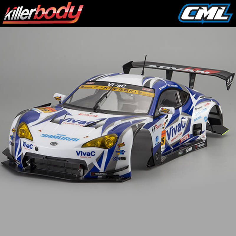 Killerbody Vivac 86 Mc Finished Bodyshell 1/10th