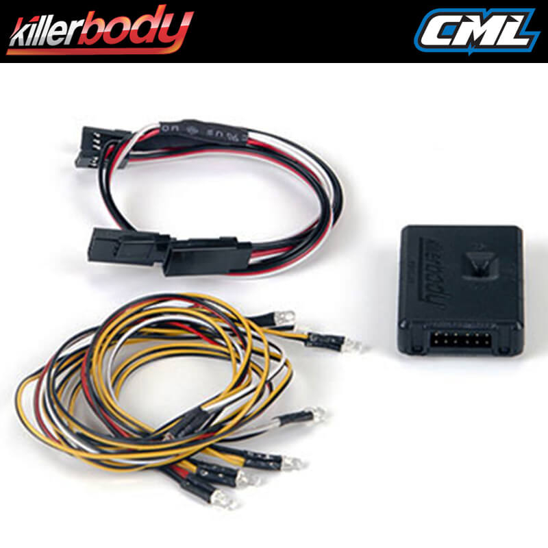 Killerbody Led Unit Set W/control Box 8 Leds (vivac)