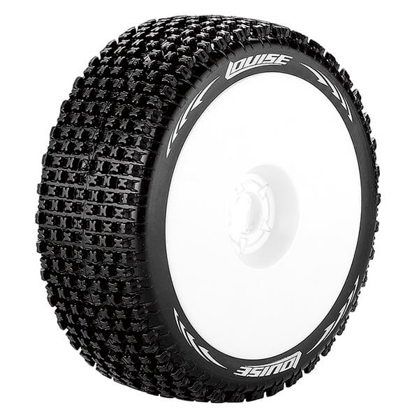 Louise Rc B-pirate 1/8 Fr/rr Super Soft Hex 17mm White