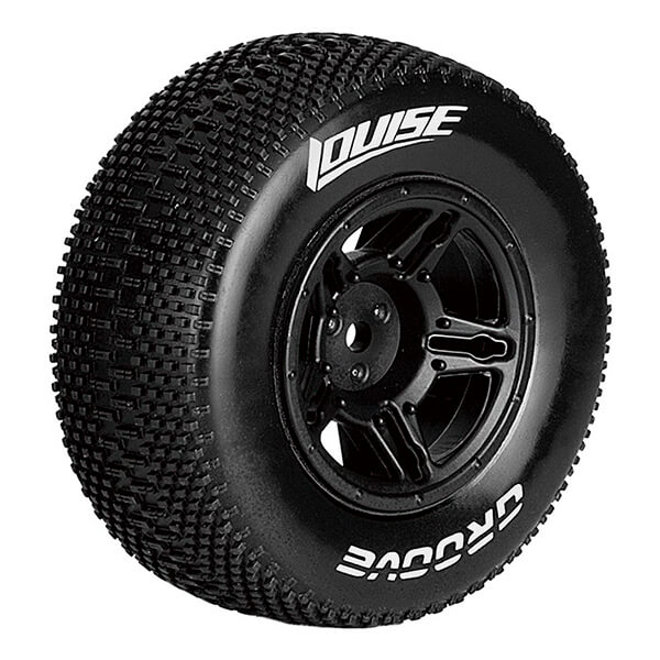 Louise Rc Sc-groove 1/10 Rr Super Soft Slash Rr , Slash 4*4 Black
