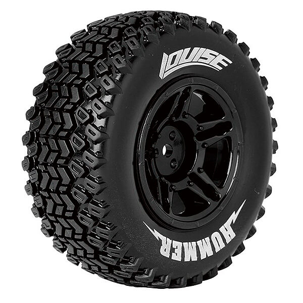 Louise Rc Sc-hummer 1/10 Rr Soft Slash Rr , Slash 4*4 F/r Black