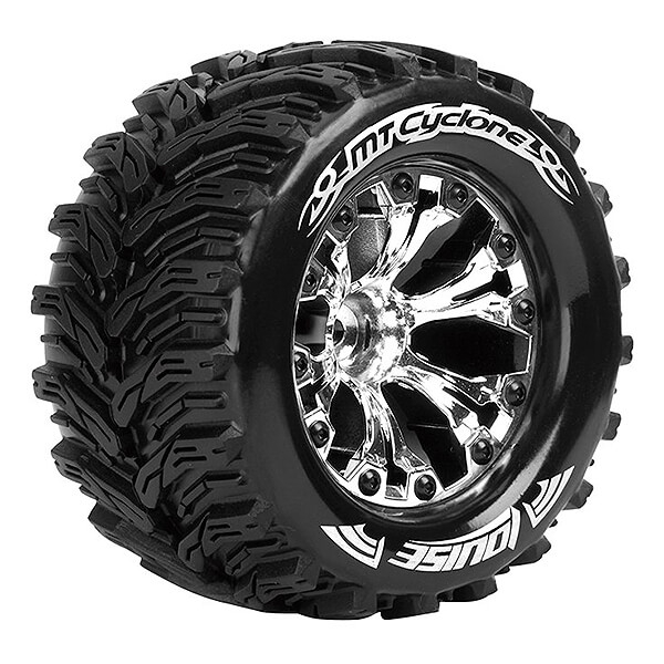 Louise Rc Mt-cyclone 1/10 Soft Bearing Chrome Gp Jato 2wd F