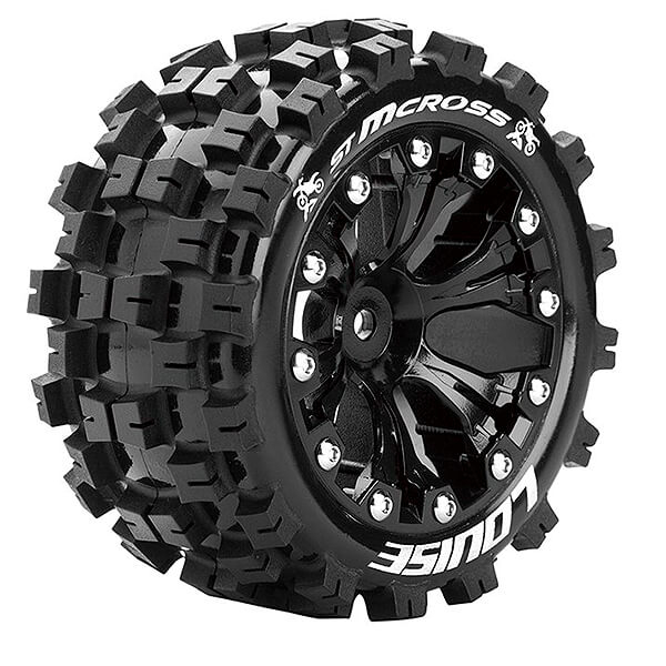 Louise Rc St-mcross 1/10 Soft Bearing Black Gp Jato 2wd Fr