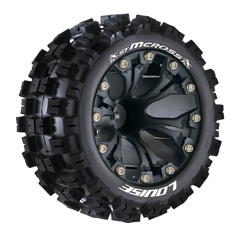Louise Rc St-mcross 1/10 Soft 1/2 Offset Black Gp Jato 2wd