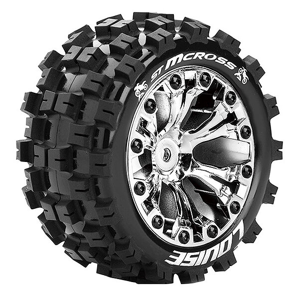Louise Rc St-mcross 1/10 Soft Bearing Chrome Gp Jato 2wd Fr