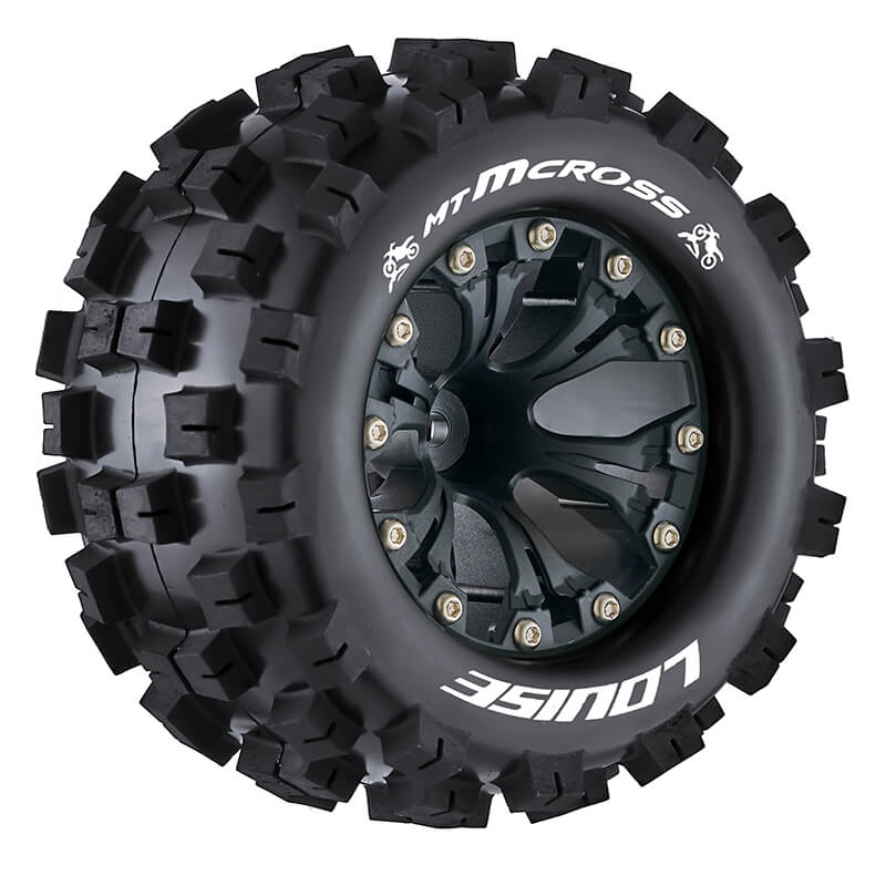 Louise Rc Mt-mcross 1/10 Soft 1/2 Offset Black Gp Jato 2wd