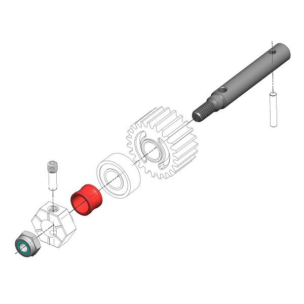 Mip Wide Track Kit, 4mm Offset, Traxxas Trx-4 Bronco Defender