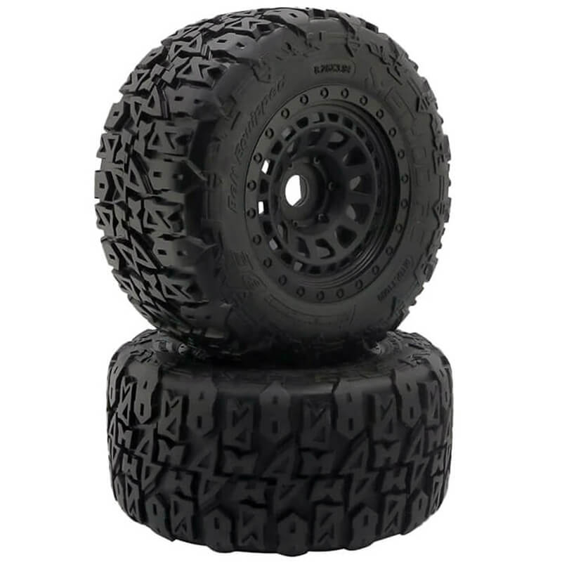 Method Terraform Belted Sc Tyres On Array Rims 1/5 24mm Hex