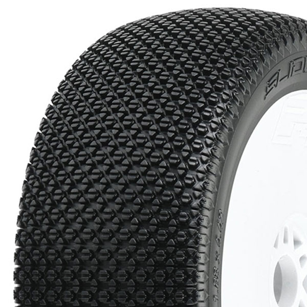 Proline 'slide Lock' M3 Pre-mount Vel. V2 White Wheels (2)