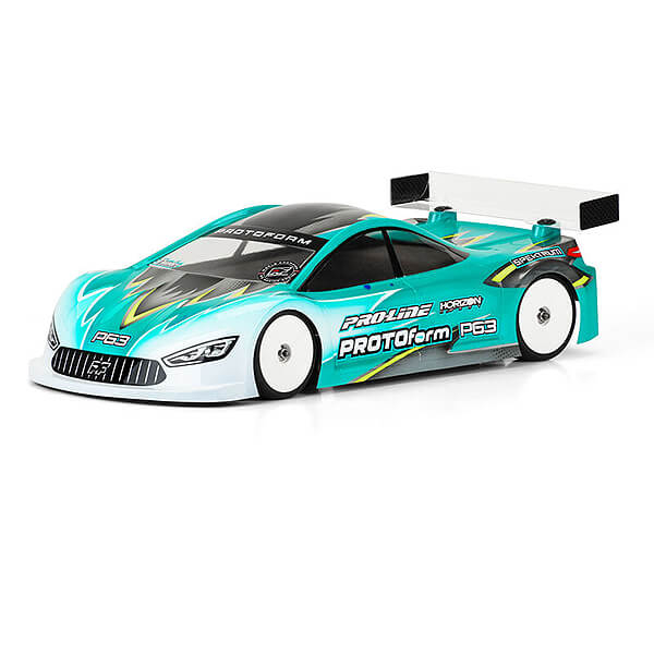 Protoform P63 X-lite (0.4mm) Clear Bodyshell 190mm Tc