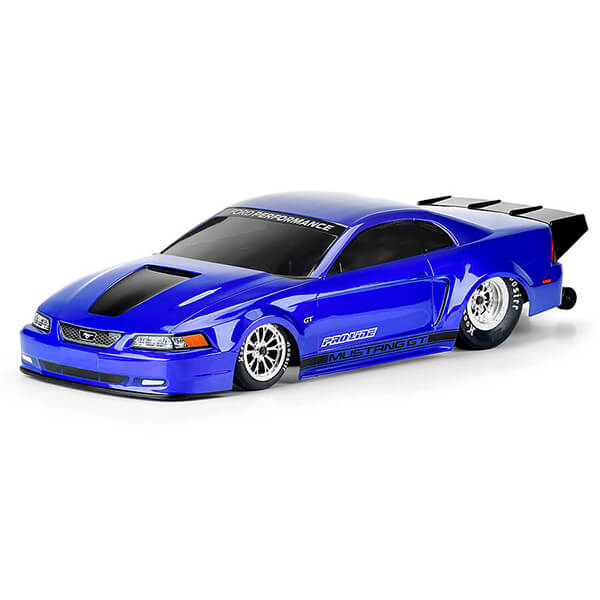 Proline 1999 Ford Mustang Clear Drag Body For 22s/dr10