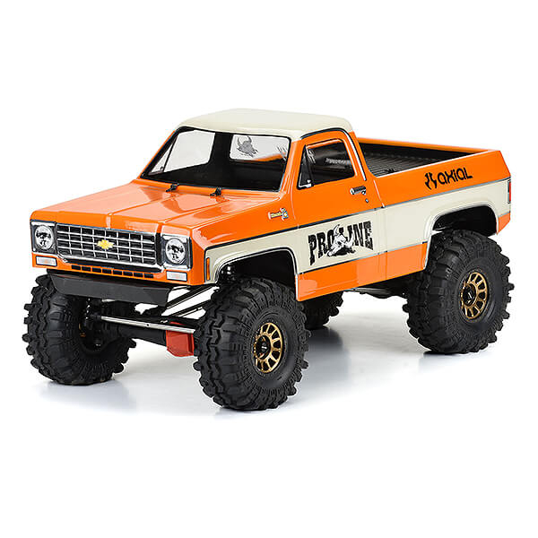 Proline 1978 Chevy K-10 Clear Body For Scx6 (needs Ax Posts)