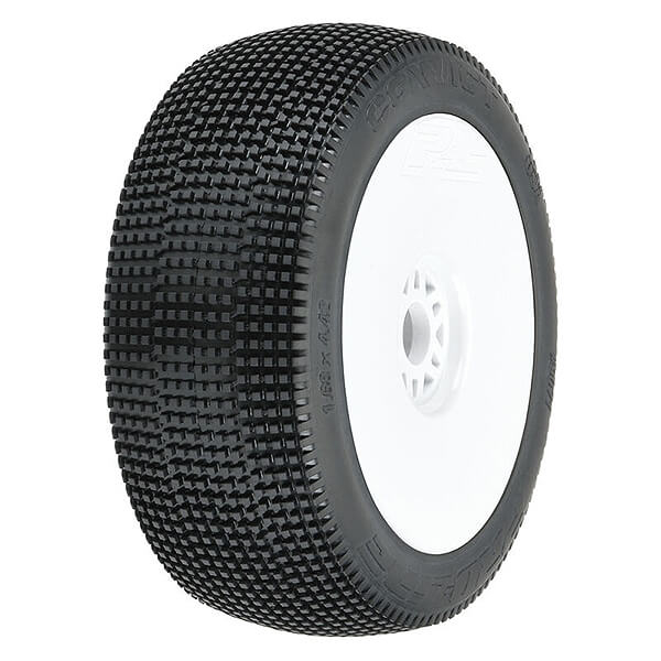 Proline 'convict' S3 Premount Velocity V2 White Wheels (2)