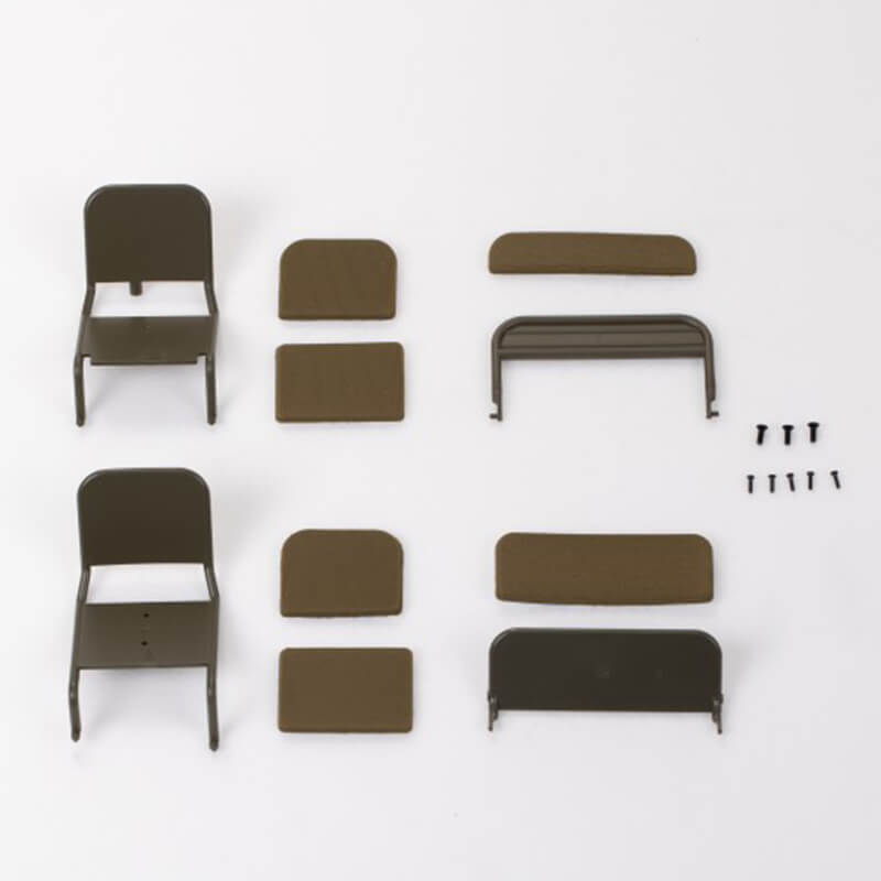 Roc Hobby 1:12 1941 Willys Mb Seat Assembly