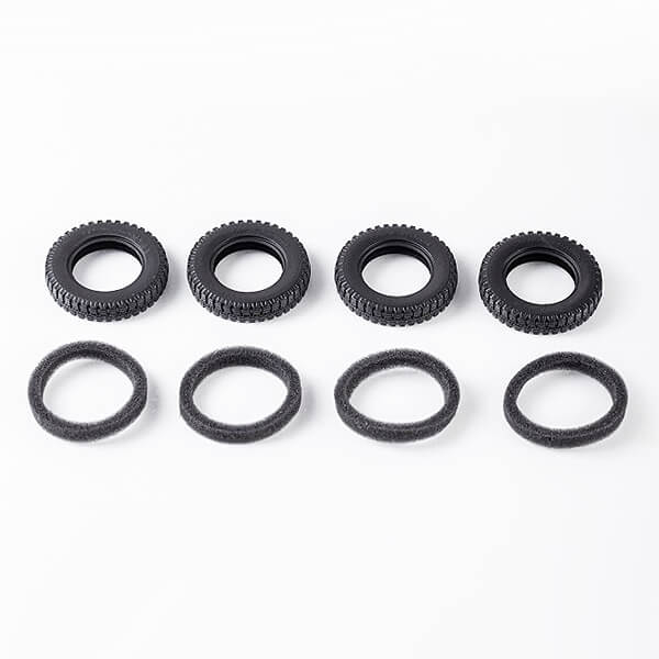 Roc Hobby Type82 Kubelwagon/beetle Tyre With Foam