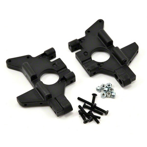 Rpm T/e-maxx Rear Bulkheads Black