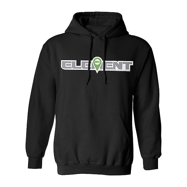 Element Rc Logo Hood Pullover Black - X-large