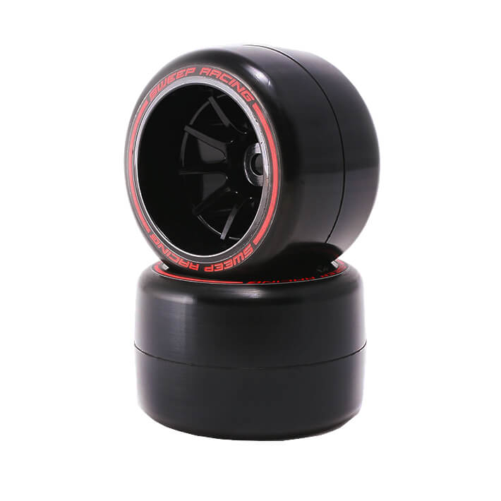 Sweep 1/10 F1 Lp Soft Carpet Rear Pre-glued Tyres 40mm