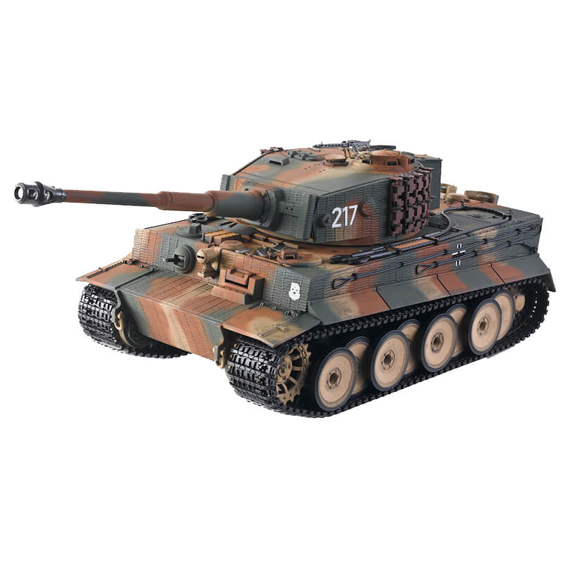 Taigen 1:24 Tiger 1 Ir Battle Tank Middle Version - Camo
