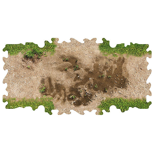 Crawler Park 2 X Crossing With Puddle Of Water For 1/24 Rc Crawler