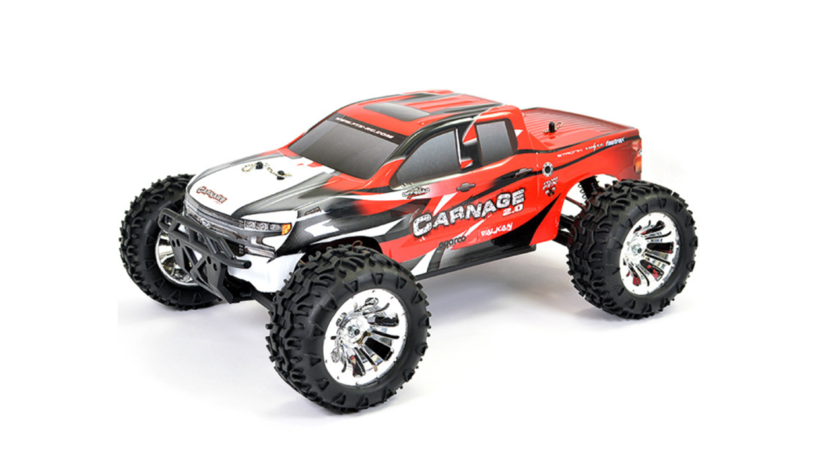 FTX Carnage 2.0 1/10 Brushed Truck 4WD RTR - Red