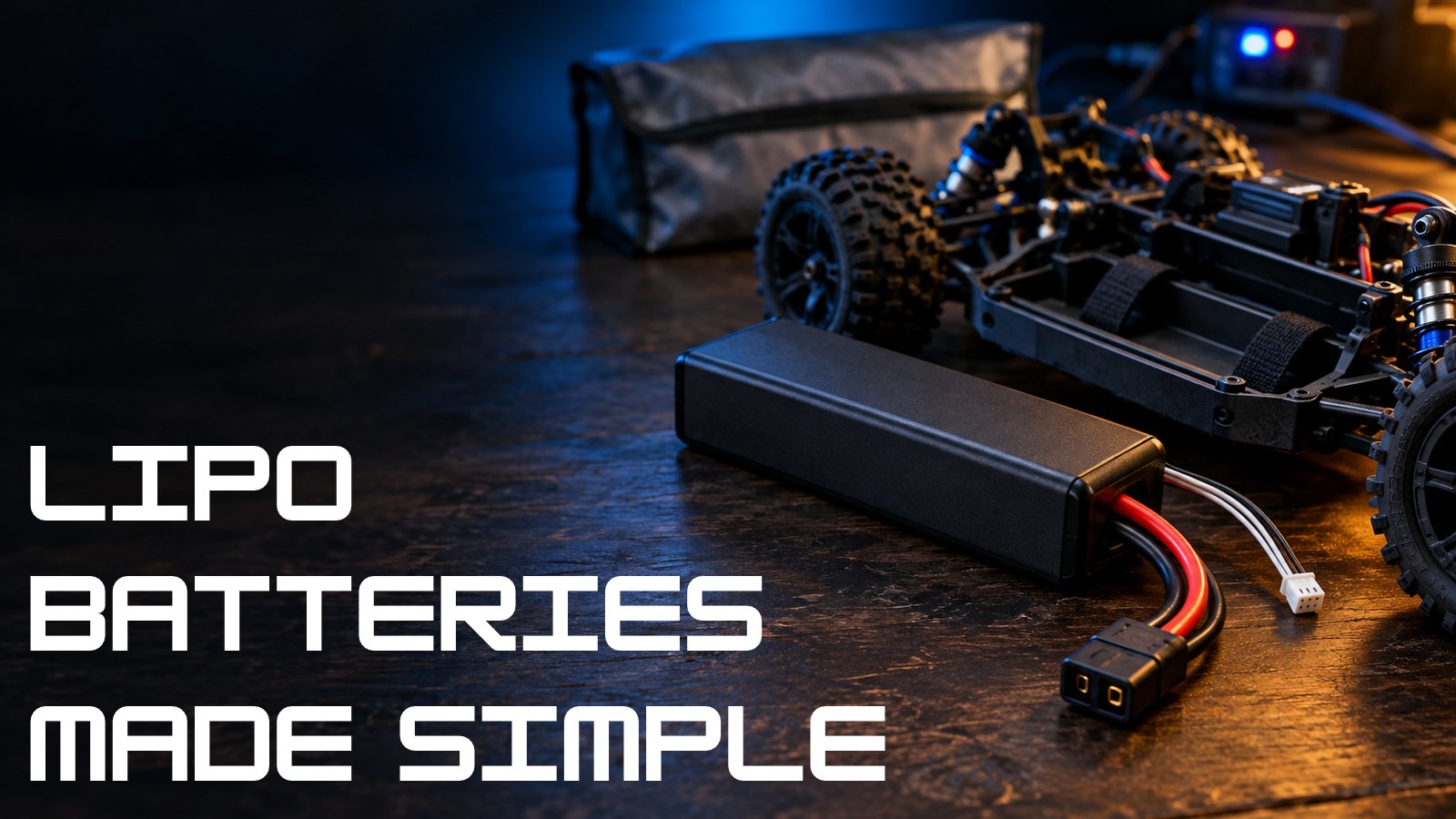 RC LiPo Battery Guide for Beginners: 2S, 3S, mAh, C Rating & Plugs