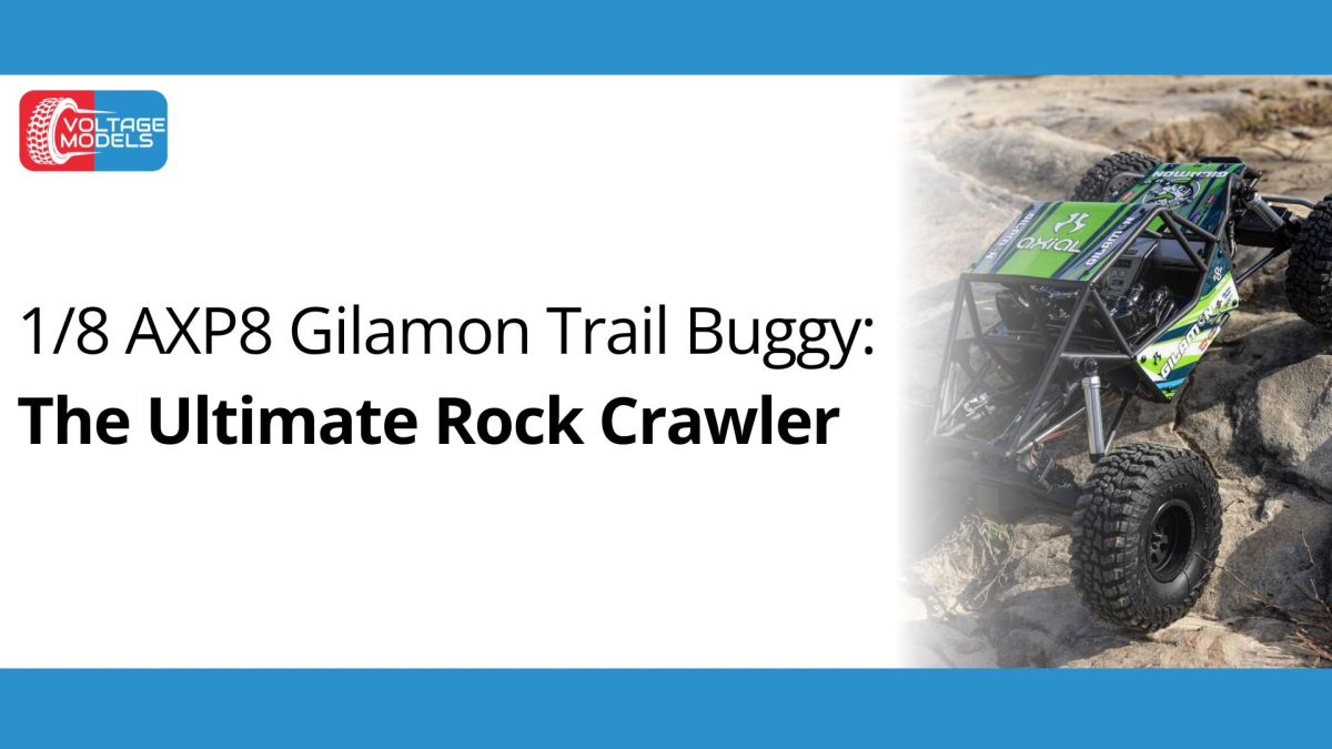 1/8 AXP8 Gilamon 2.2 4X4 RTR Trail Buggy: The Ultimate Rock Crawler
